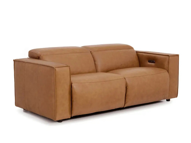 Nora 2 Seater - Chestnut (Leather)
