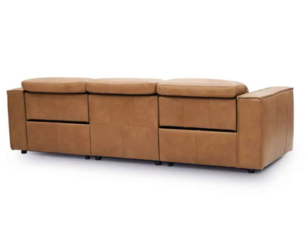 Nora 3 Seater - Chestnut (Leather)