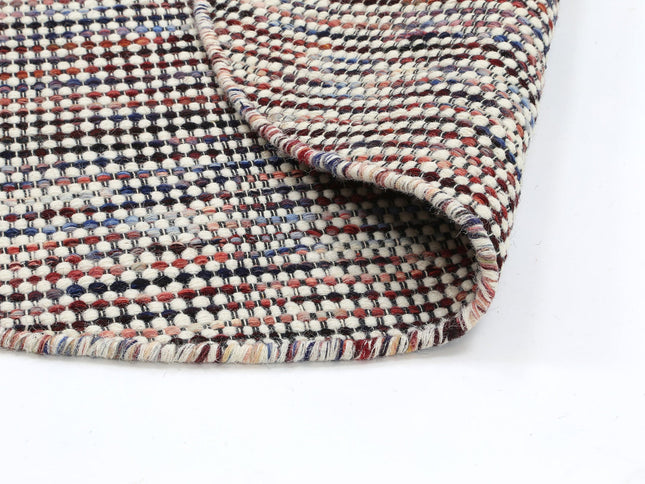 Nordic Multi Reversible Wool Round Rug