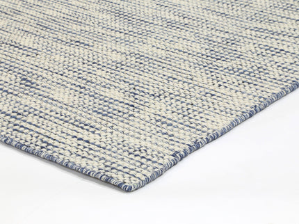 Nordic Blue Reversible Wool Rug