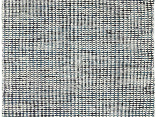 Nordic Teal Reversible Wool Rug