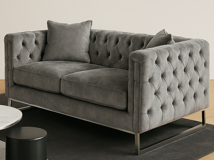 New Fendi 2 Seater - Grey