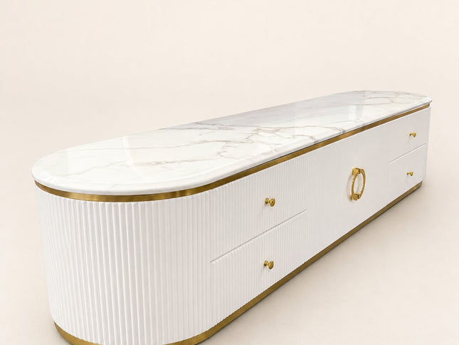 New Alisa Tv Unit - White