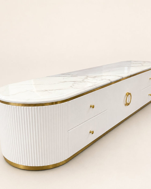 New Alisa Tv Unit - White