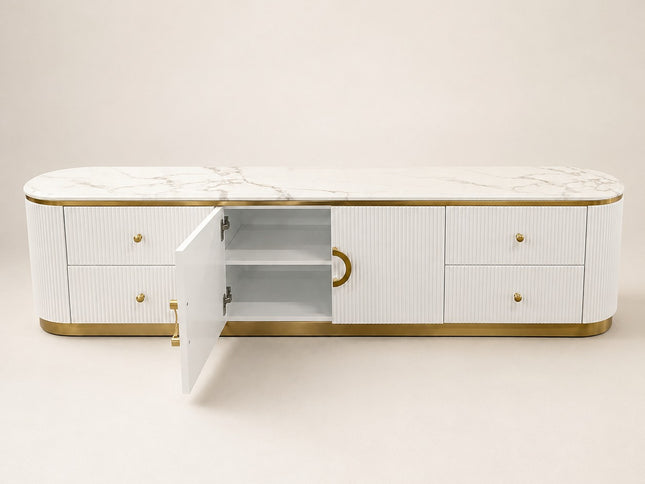 New Alisa Tv Unit - White