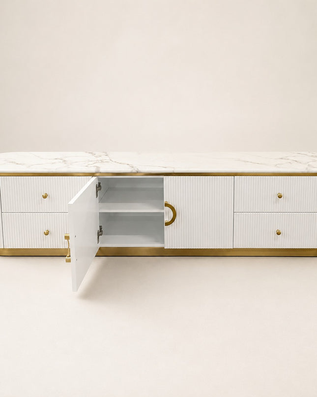 New Alisa Tv Unit - White