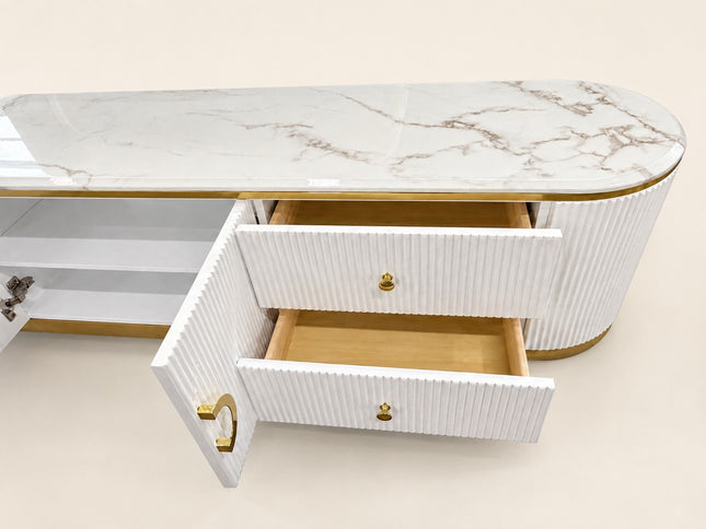 New Alisa Tv Unit - White