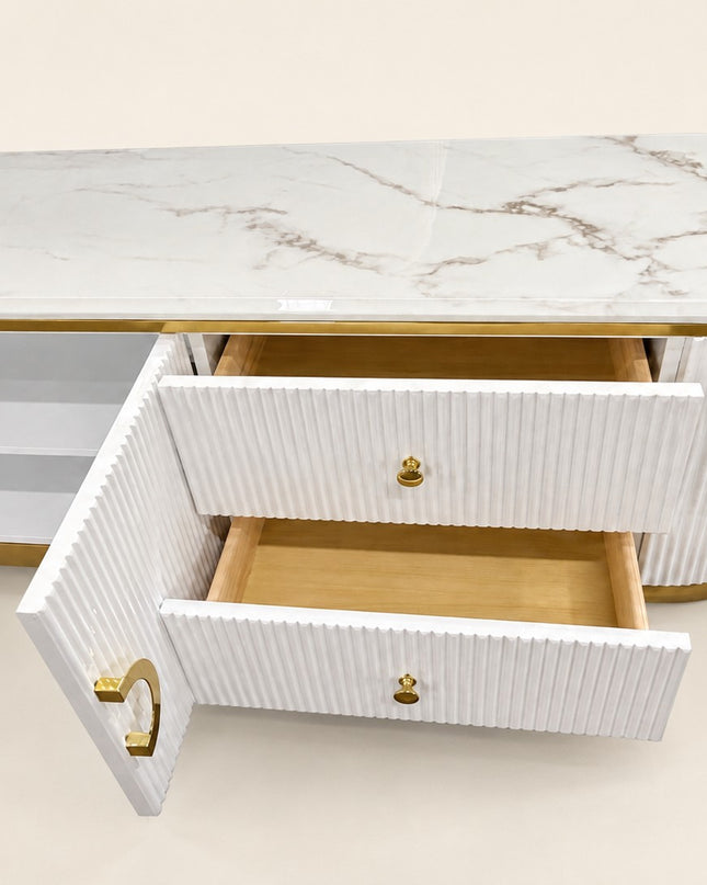 New Alisa Tv Unit - White