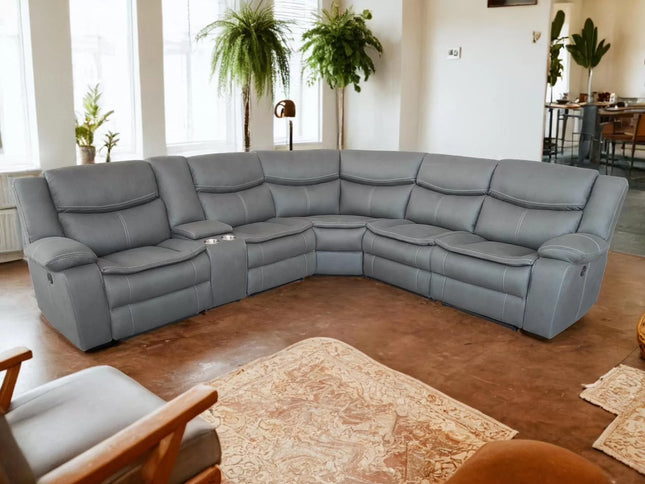 Noosa Corner Lounge - Graphite