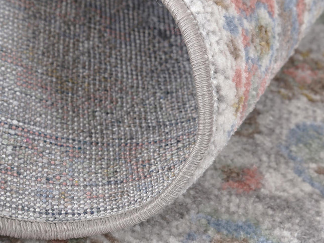 Oporto Bremen Blush & BlueTraditional Soft Rug