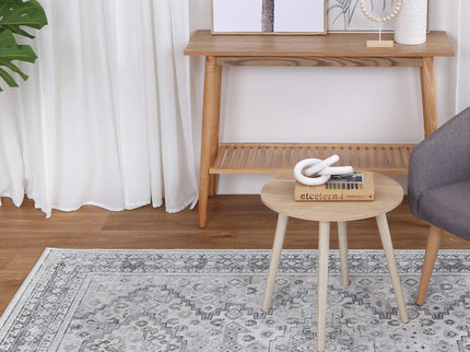 Oporto Mundra Grey Tribal Soft Rug