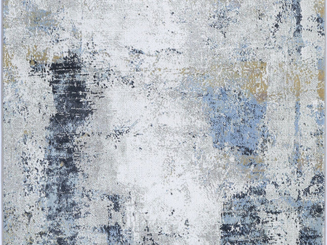 Oporto Savannah Multi Abstract Soft Rug