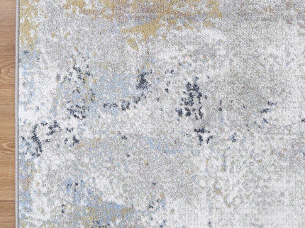 Oporto Savannah Multi Abstract Soft Rug