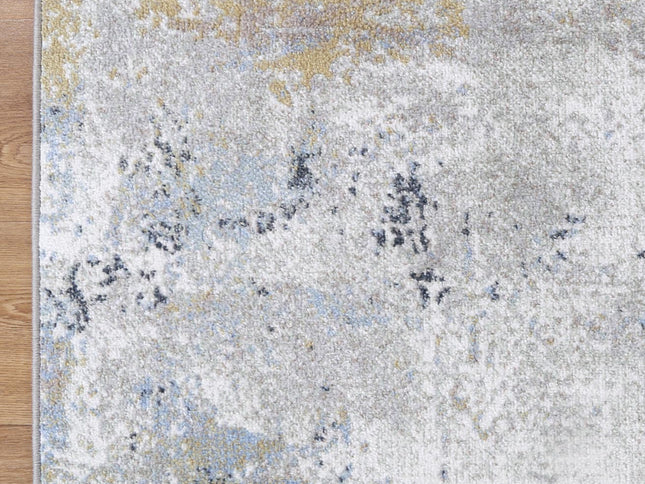 Oporto Savannah Multi Abstract Soft Rug