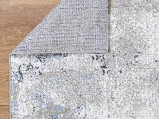 Oporto Savannah Multi Abstract Soft Rug