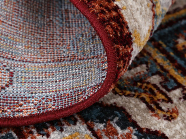 Oporto Dalian Multi Traditional Soft Rug