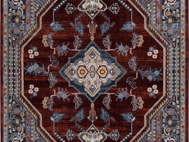 Oporto Yingkou Multi Traditional Soft Rug