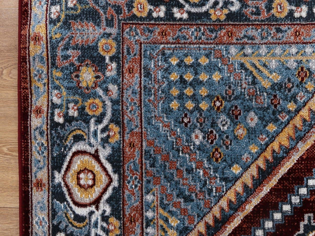Oporto Yingkou Multi Traditional Soft Rug