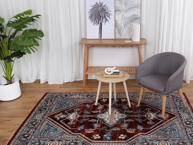 Oporto Yingkou Multi Traditional Soft Rug