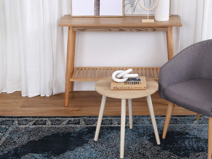 Oporto Algeciras Blue Transitional Soft Rug
