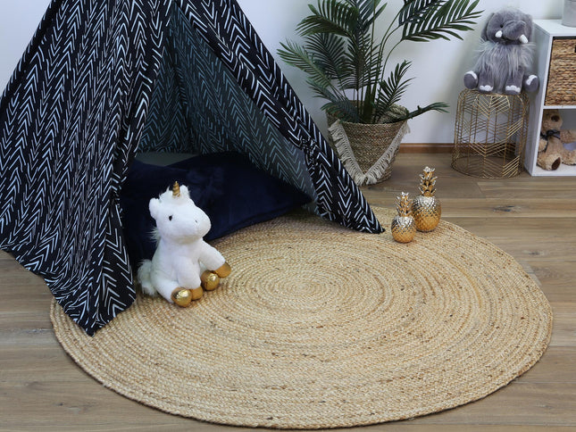 Organica Grasslands Natural Jute Round Rug