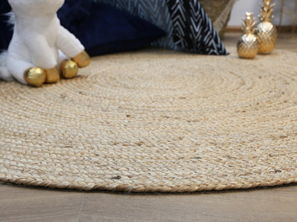 Organica Grasslands Natural Jute Round Rug
