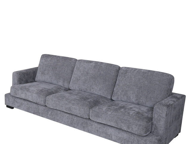 Orlando 3 Seater - Licorice