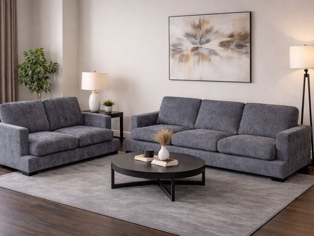 Orlando 3+2 Seater - Licorice