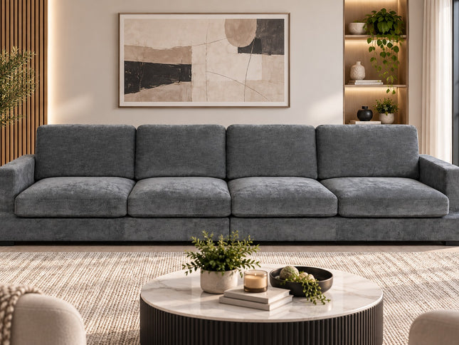 Orlando 4 Seater - Licorice
