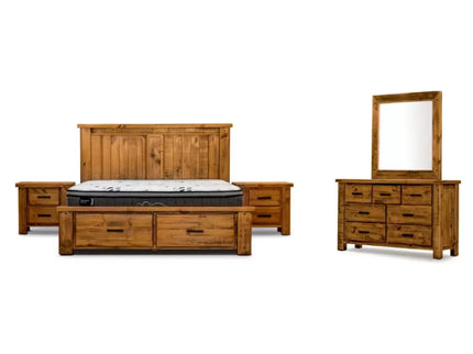 Outback 5 Pce Queen Dresser Mirror Suite