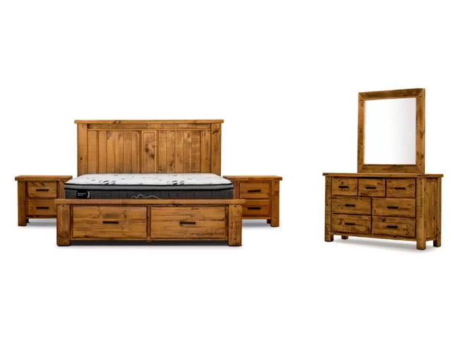 Outback 5 Pce Queen Dresser Mirror Suite