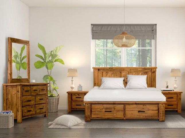Outback 5 Pce Queen Dresser Mirror Suite