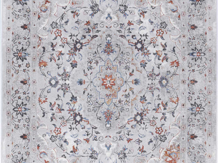Porto Ava Ivory & Red Traditional Rug