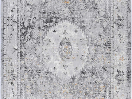 Porto Alexander Grey & Yellow Traditional Rug