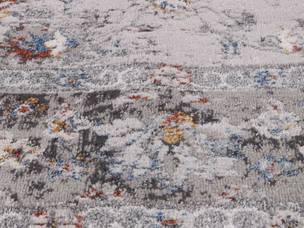 Porto Ava Ivory & Blue Traditional Rug