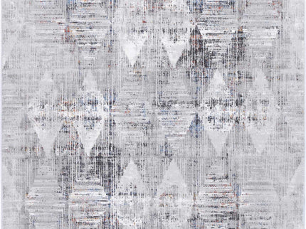 Porto Harlequinn Grey & Multi Geometric Rug