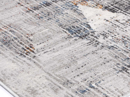 Porto Harlequinn Grey & Multi Geometric Rug