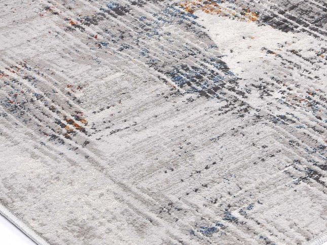 Porto Harlequinn Grey & Multi Geometric Rug