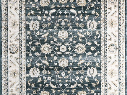Prague Francesca Green & Cream Traditional Rug