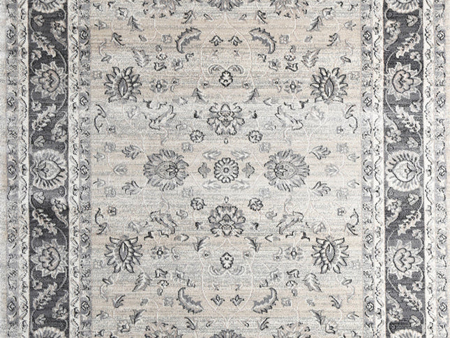 Prague Francesca Cream & Ash Traditional Rug