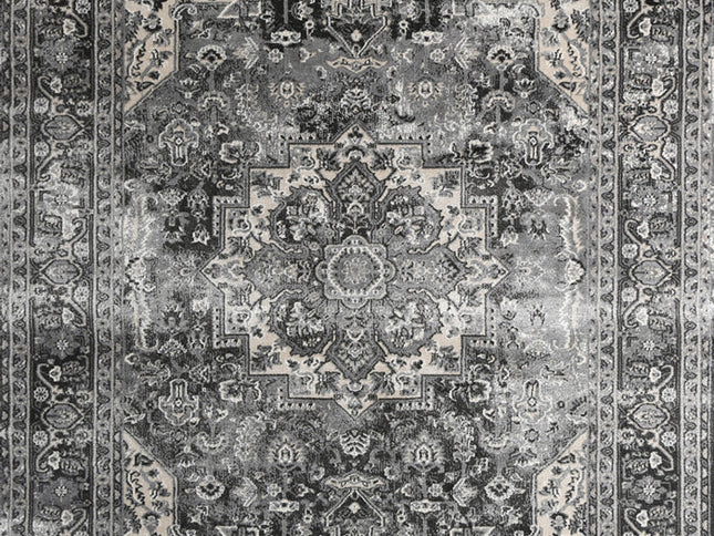 Prague Teresa Charcoal Traditional Rug