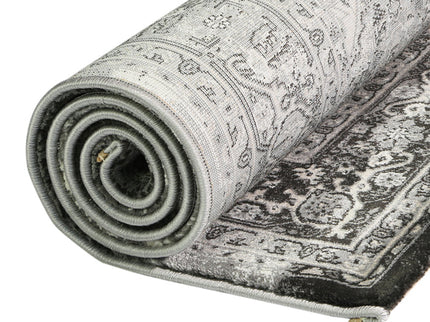 Prague Teresa Charcoal Traditional Rug