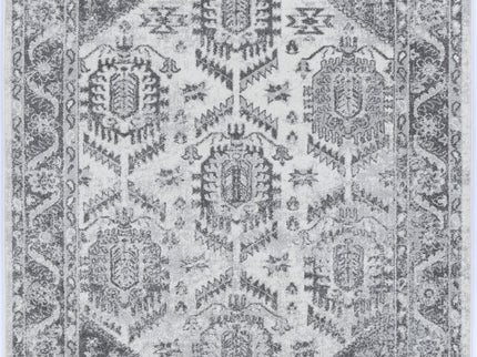 Provence Cosquer Cream Grey Traditional Rug - PROV03