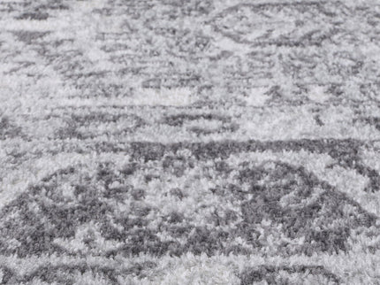 Provence Cosquer Cream Grey Traditional Rug - PROV03