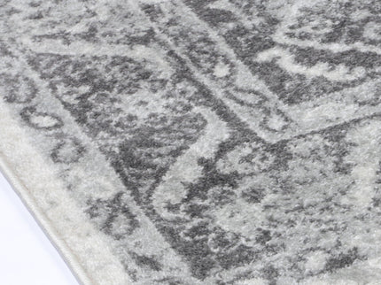 Provence Cosquer Cream Grey Traditional Rug - PROV03