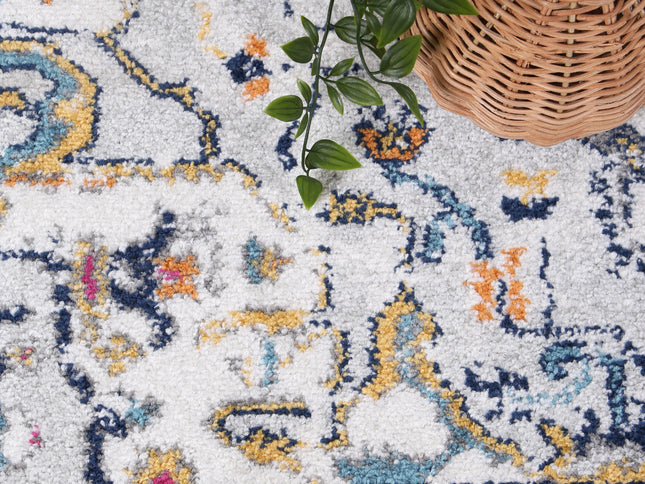 Provence Mediterranean Multi Traditional Rug - PROV04