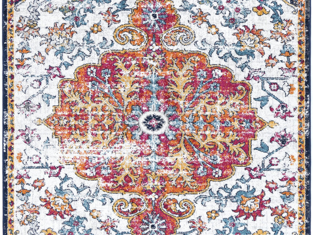 Provence Miliana Grey Blue Transitional Rug - PROV05