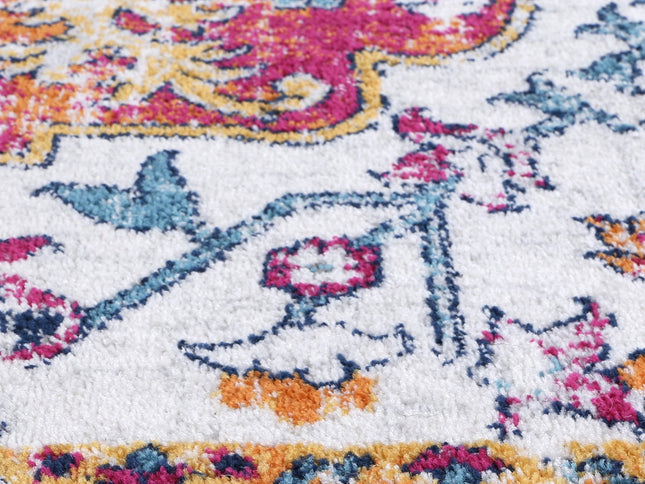 Provence Miliana Grey Blue Transitional Rug - PROV05