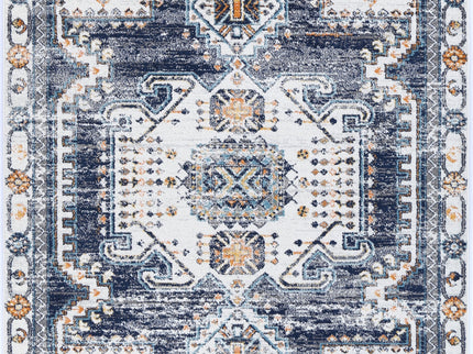 Provence Taza Blue Cream Transitional Rug - PROV06