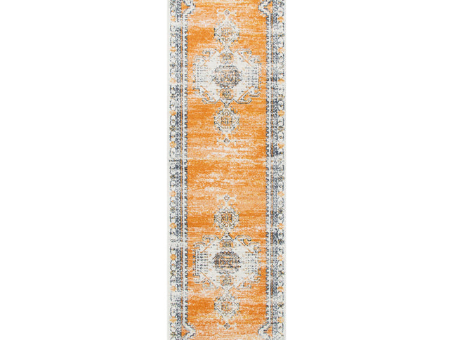 Provence Taza Terracotta Cream Transitional Rug - PROV07